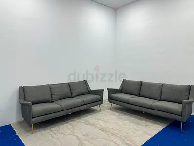 As perfect condition west elm 3+3 seater sofa