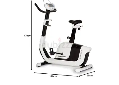 Horizon Comfort Upright Exercise Bike - Compact Home Fitness