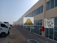 A spacious warehouse in a strategic location on the main road within the Al Muwaihat 3 area, suitabl