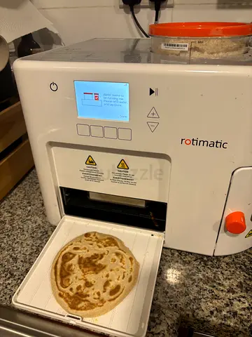 Rotimatic Automatic Roti Maker - 1 and a half years used. Selling for half price