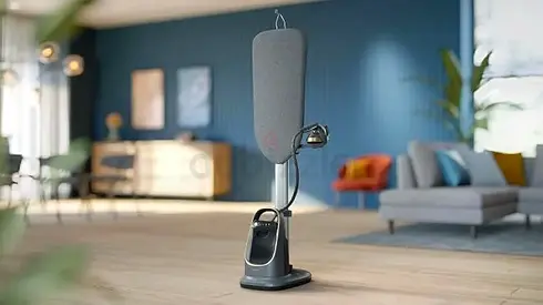 Philips All-in-One Ironing Solution 8500 Series – 2200W Garment Steamer, multi angle board, no burn,