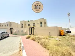 Good looking Corner 3Bhk villa with A huge Garden Balcony maids room 110K