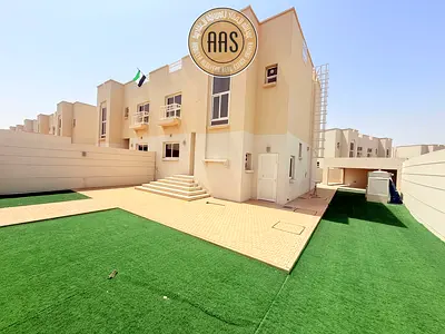 Good looking Corner 3Bhk villa with A huge Garden Balcony maids room 110K