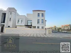 Luxury corner villa for sale in Al Zahia Ajman 6 bedrooms G plus 2 spacious layout modern design pri