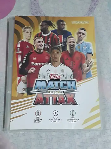 Selling match attax 24/25 binder 79% complete