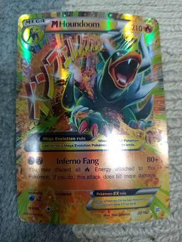 Mega Houndoom EX Holo Pokémon Card (Japanese) - Single Card