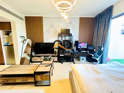 Fully Furnished Studio | Huge Terrace | Biggest Layout in Uptown Al Zahia | Hot Deal in Zohour 2