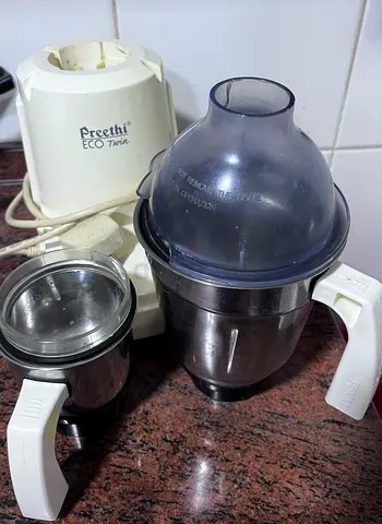 Preethi Eco Twin Mixer Grinder with Two Jars - Used