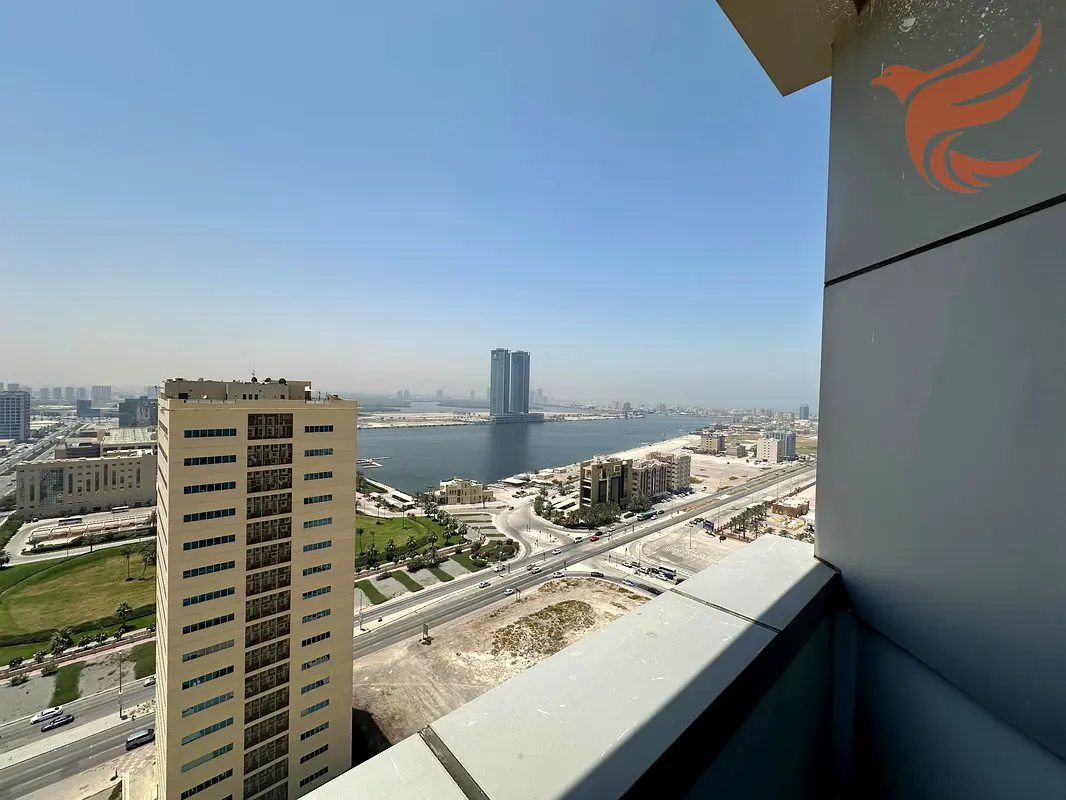 1BR | Hall | Balcony | sea view | Swimming pool