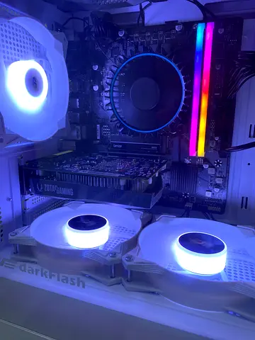 GIGABYTE-MB-H610M H
V2 DDR4. ZOTAC RTX 3050 6GB SOLO G.
DEEPCOOL PSU PF500D 80
PLUS Standard. Corsai