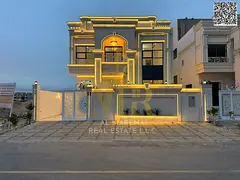 In a prime location, this two-story villa with a rooftop terrace features 6 master bedrooms, a livin