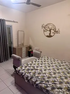Fully Furnished Private Room For Rent in Muhaisnah 4 Near Madina Mall with Private Washroom