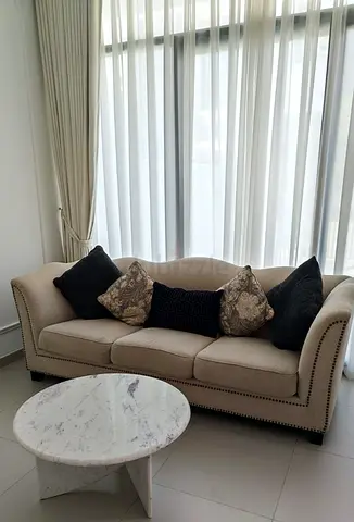 Sofa with Cushions