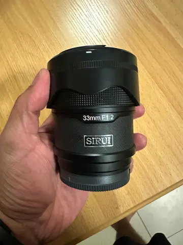 Sirui 33mm f/1.2 Autofocus Lens (Excellent Condition)