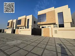 Villa for sale in Ajman | Al Helio 2 area | 5 bedrooms, majlis, hall and maid's room | Freehold 