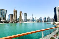 Canal &amp; Burj View | 1BR Furnished | Millennium Binghatti, Business Bay