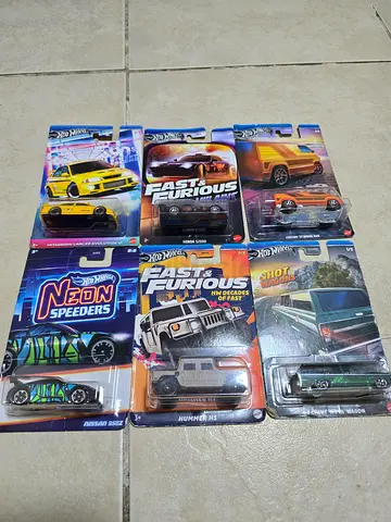 Hotwheels Rare Silver series