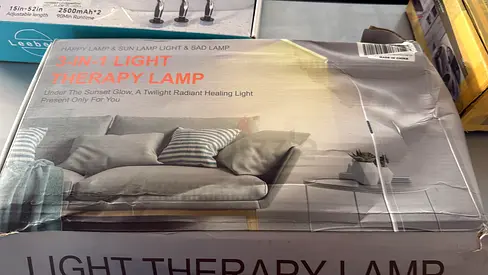 Light Therapy SAD Lamp - Full Spectrum Dawn Simulator