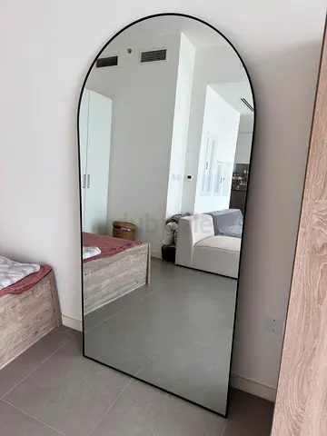 Black Arch Full Length Mirror  XL