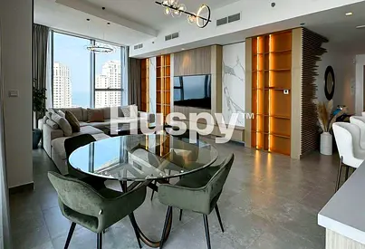 Furnished | Sea and Marina View | Vacant June