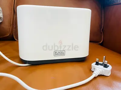 Black+Decker 2-Slice Toaster - White