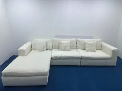 As perfect condition marina home lshape sofa
