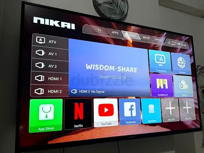 Nikai Smart Android Wifi TV 60 inch like new