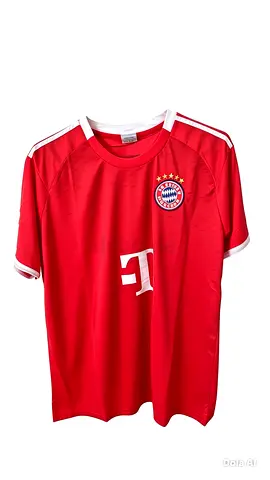 Bayern Munich Red Home Football Jersey - Mens Size (Good Condition)