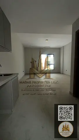 استديو بيع بمشروع كنتيا ريزدينس بمنطقه الزاهيه اماره عجمان  استديو مساحه واسعه  تكييف مركزي  اول ساكن  المساحه 633 موقف سياره مخصص  السعر الإجمالي 358