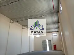 Warehouse 2500 sq ft in UAQ Industrial City, AED 75K, mezzanine, 25kW power prime location