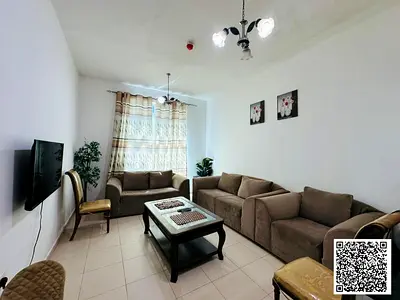 Furnished شقة مفروشة بالكامل 1 غرفة نوم للإيجار في برج المدينة النعيمية 3 / موقع متميز