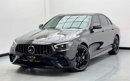 2021 Mercedes-Benz E53 AMG Double Night Package, Mercedes Service History, 1 Year Warranty, GCC