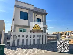 For annual rent: A distinctive villa in the Al Yasmeen area of ​​Ajman, boasting a vibrant and s