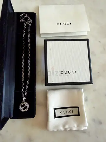 Gucci Interlocking pendant necklace - 925 Silver