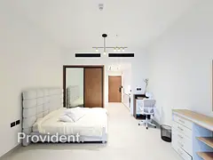 Stylish Studio | Pool View | Semi Furnished