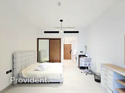 Stylish Studio | Pool View | Semi Furnished