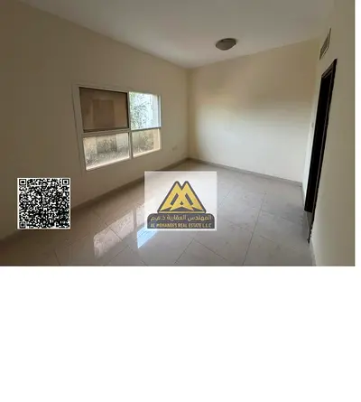 Studio for rent in Al Nuaimiya 3, Ajman, spacious, separate kitchen, central AC, prime location near Sharjah and MBZ Road exit, AED 22,000, 4 payments