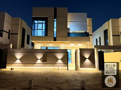 فيلا جديدة طابقين بتشطيب سوبر ديلوكس في الحليو 2 عجمان موقع مميز وتصميم عصري شامل رسوم التسجيل والتملك مع إمكانية التمويل البنكي وفرصة رائعة للسكن وال