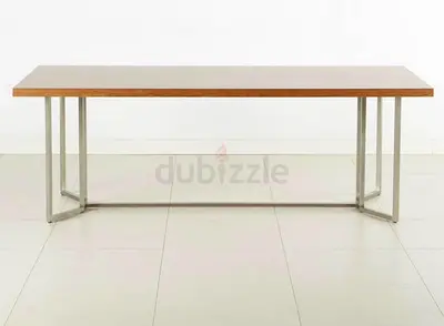 8 seater Dining Table with Metal Legs
