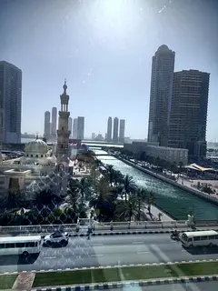 1 bedroom with balcony for sale in palm 3 tower ,Sharjah , Al Majaz