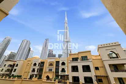 Burj View | Upgraded and Furnished | Vacant Apt