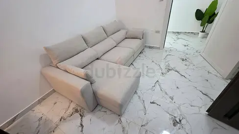 Great Condition IKEA Eskilstuna L shape sofa bed with storage