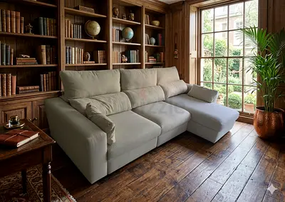 Brand new condition ikea eskilstuna L shape sofa under storage