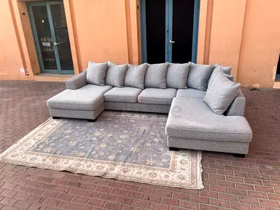 Light grey The One U shape sofa