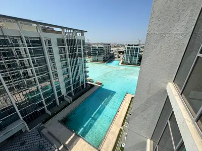 Furnished 1BR District One Lagoon & Meydan View