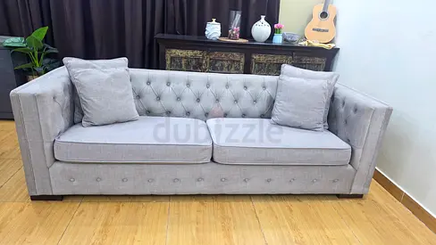 Marina Home Three Seater Sofa ( Like New)