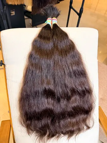 Natural baby hair extensions.