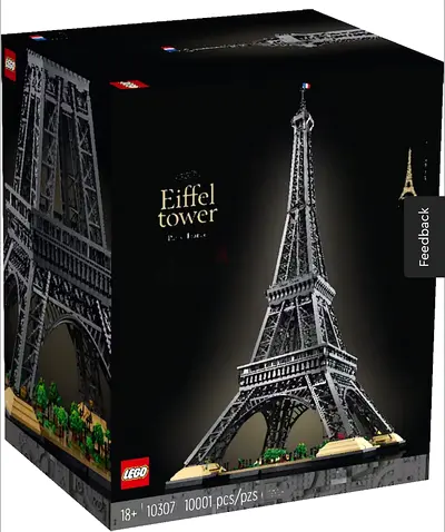 LEGO Creator Expert Eiffel Tower 10307 - 10,000+ Pieces