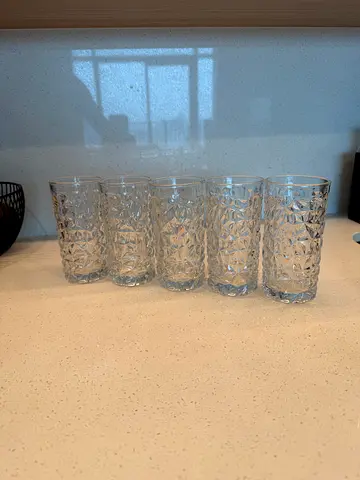 Set of 10 Drinking Glasses