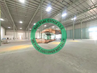 BRAND NEW /// 112510 Sq.Ft 2Warehouse With 820Kw Power For Rent in Emirates Modern Industrial Area Uaq